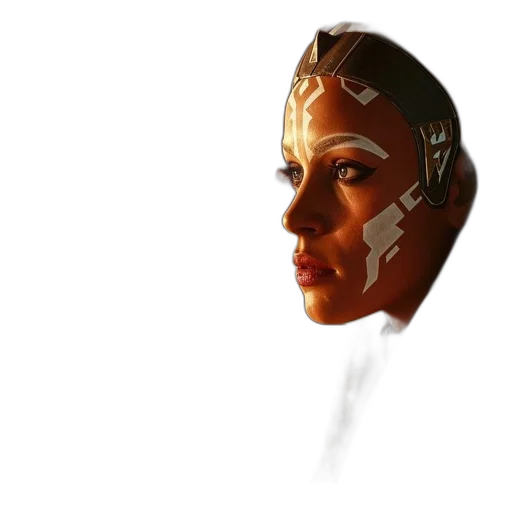 mask, face, crown, robot transparent PNG cut-out