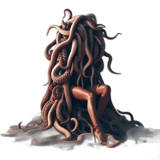 hair, creature, dress, animal transparent PNG cut-out