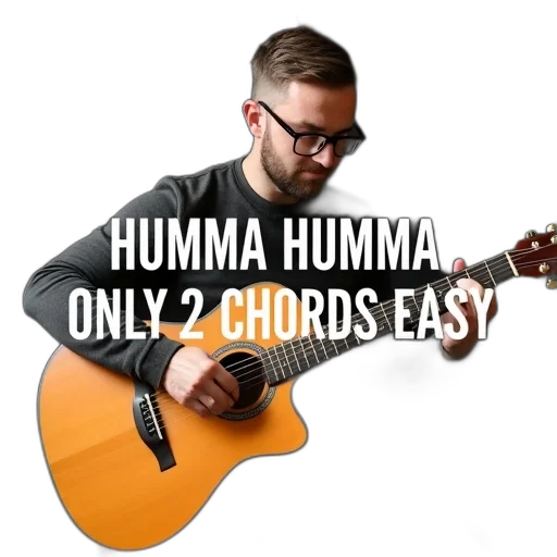 man, glasses, playing, acoustic transparent PNG cut-out