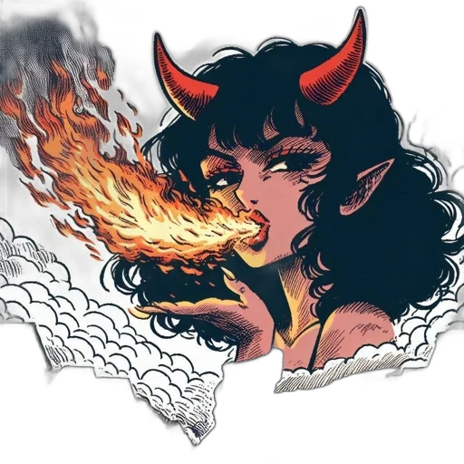 dragon, comic book art, fantasy art, concept art transparent PNG cut-out