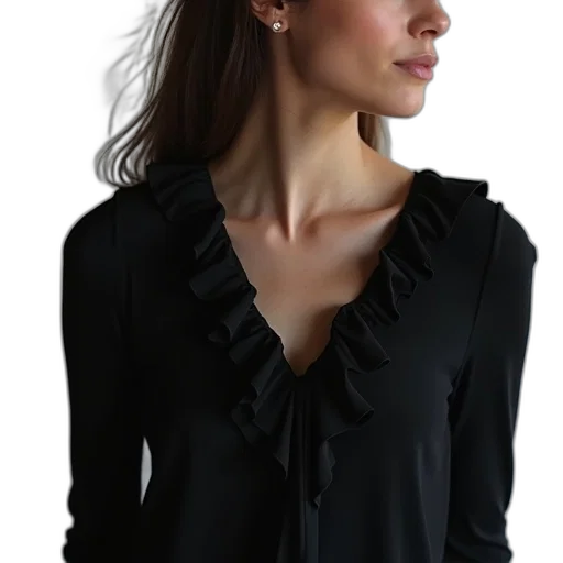 jacket, jewelry, dress, staff transparent PNG cut-out