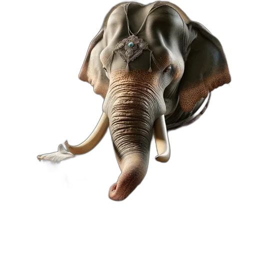 animal, creature, umbrella, staff transparent PNG cut-out