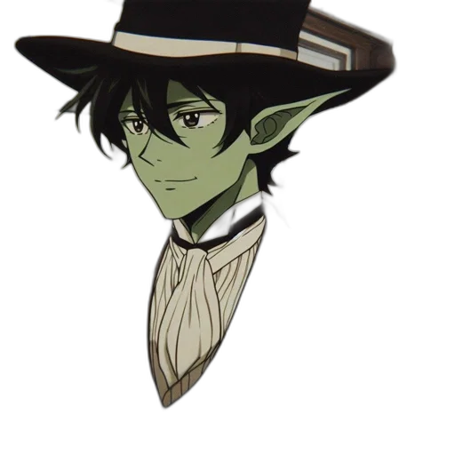 hat, staff, face, mask transparent PNG cut-out
