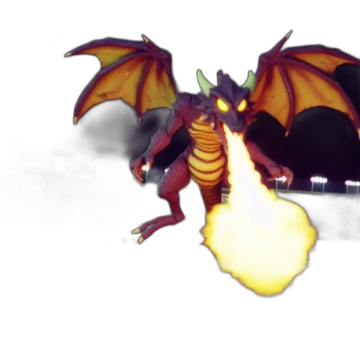 dragon, creature, staff, concept art transparent PNG cut-out