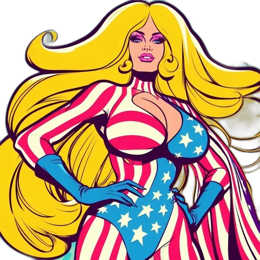 dress, comic book art, cartoon, concept art transparent PNG cut-out