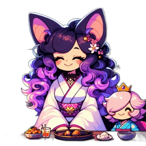 pixel art, anime, concept art, vaporwave transparent PNG cut-out
