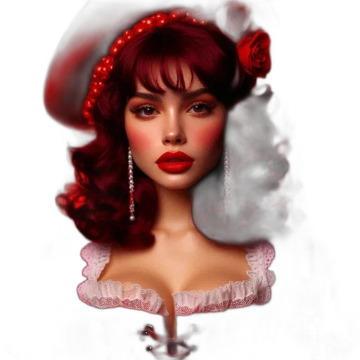crown, jewelry, face, fantasy art transparent PNG cut-out