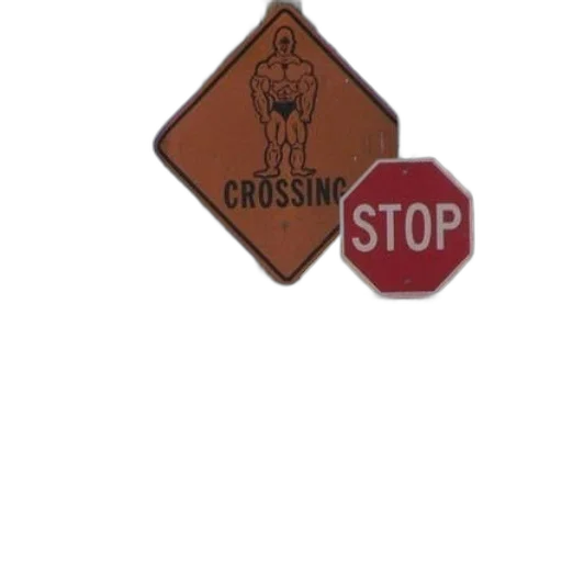 crown, car, stop, sign transparent PNG cut-out