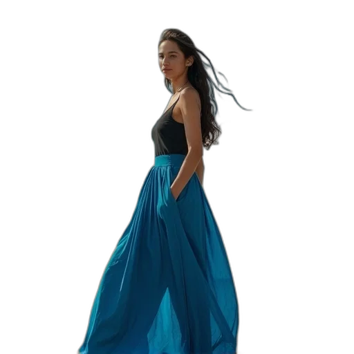 dress, photorealistic, concept art, 3d render transparent PNG cut-out