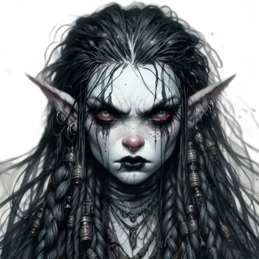 face, creature, hair, dragon transparent PNG cut-out