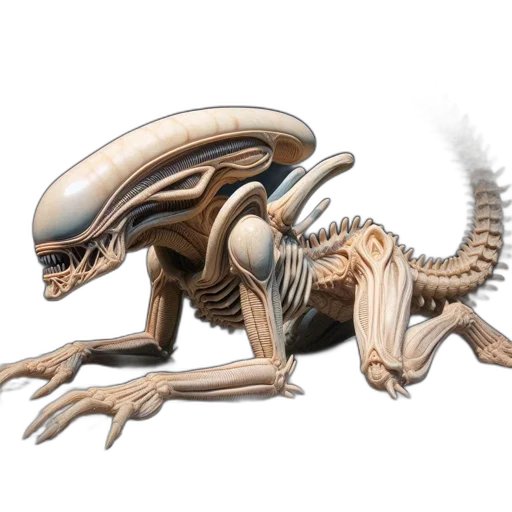 creature, dragon, animal, robot transparent PNG cut-out