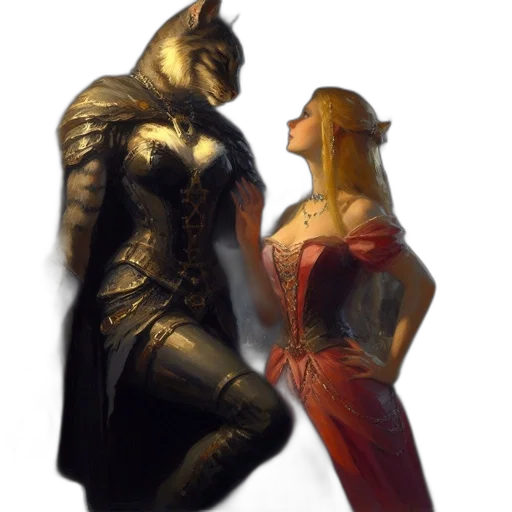sword, mask, weapon, dress transparent PNG cut-out
