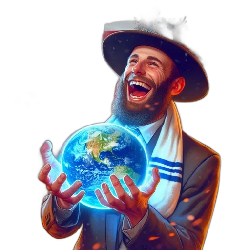 hat, staff, robot, jacket transparent PNG cut-out