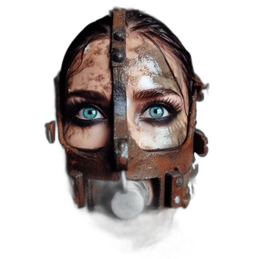 mask, face, robot, weapon transparent PNG cut-out