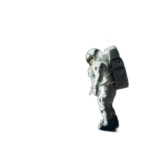 robot, jacket, weapon, staff transparent PNG cut-out