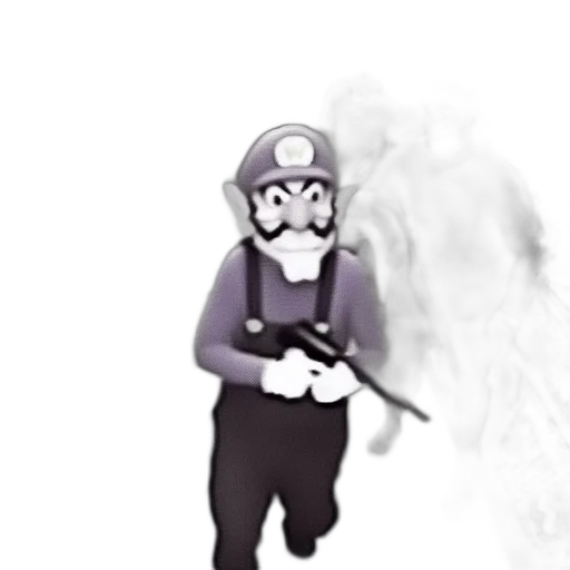 mask, staff, weapon, robot transparent PNG cut-out