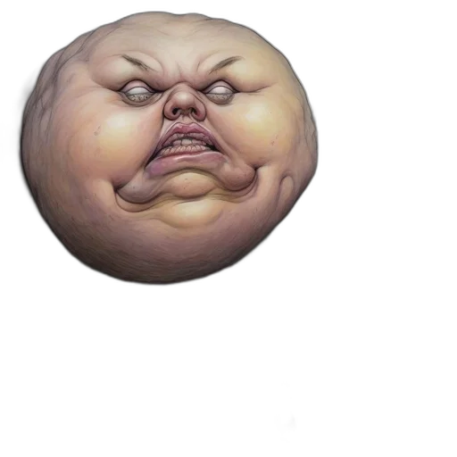 face, mask, creature, food transparent PNG cut-out