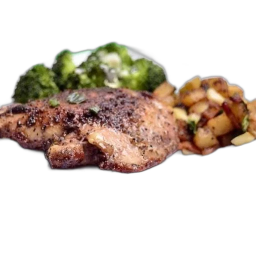 food, plate, featuring, seasoned transparent PNG cut-out
