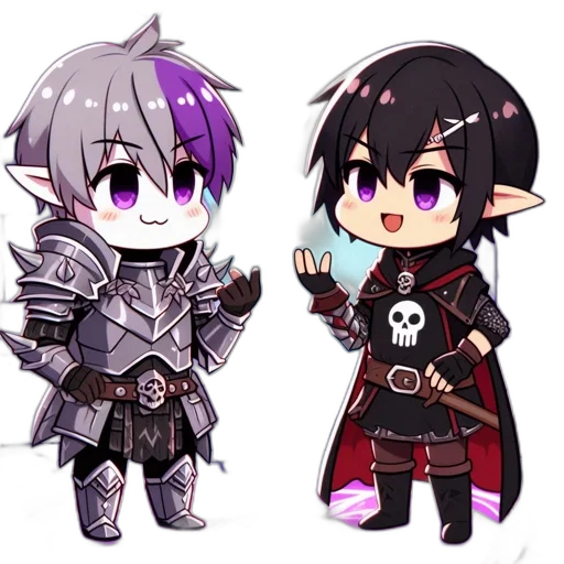 pixel art, fantasy art, concept art, anime transparent PNG cut-out