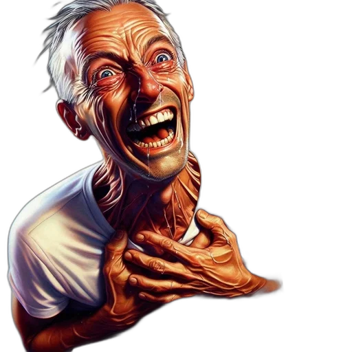 face, mask, creature, staff transparent PNG cut-out