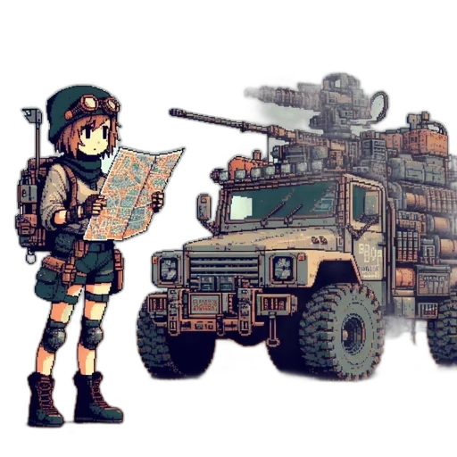 weapon, robot, animal, car transparent PNG cut-out