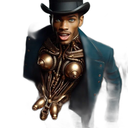 robot, crown, jewelry, hat transparent PNG cut-out