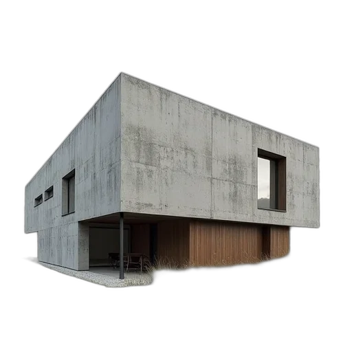 building, furniture, 3d render, photorealistic transparent PNG cut-out