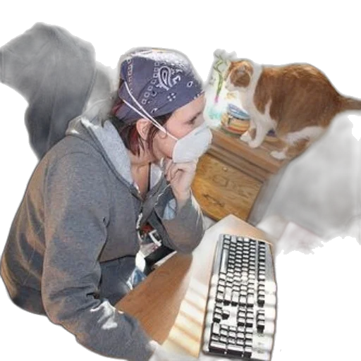 hat, staff, animal, creature transparent PNG cut-out