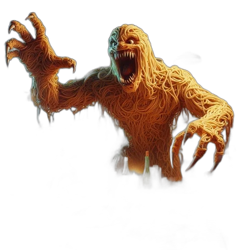 creature, animal, hair, staff transparent PNG cut-out