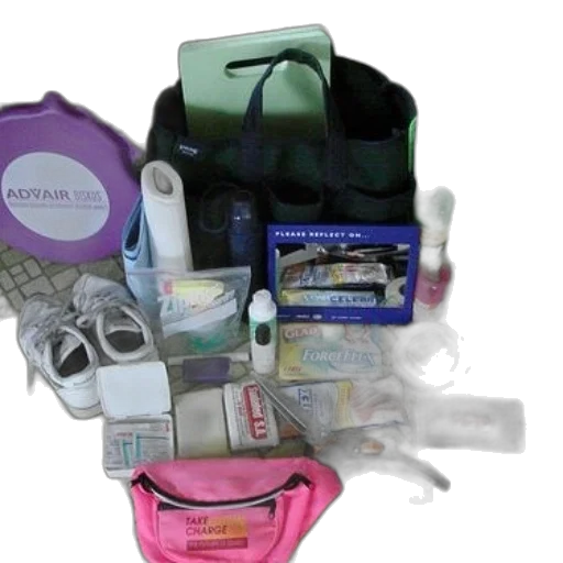 collection, items, including, advair transparent PNG cut-out