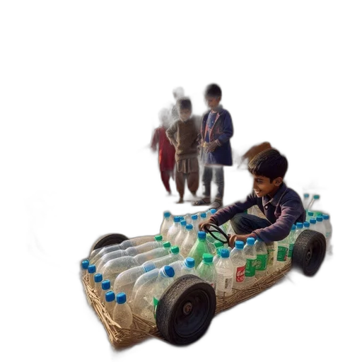 car, robot, weapon, bottle transparent PNG cut-out