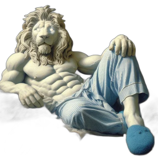 animal, staff, photorealistic, fantasy art transparent PNG cut-out