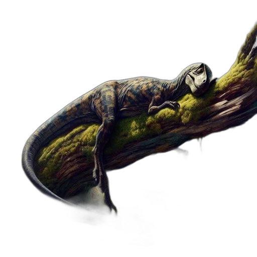 animal, creature, dragon, staff transparent PNG cut-out