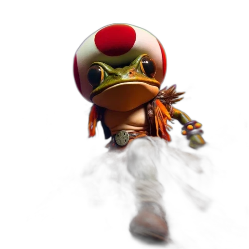 mask, staff, creature, robot transparent PNG cut-out