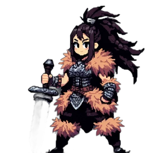 staff, weapon, sword, pixel art transparent PNG cut-out