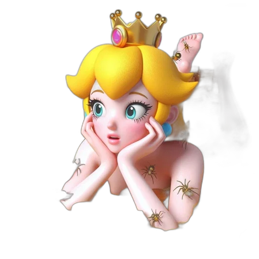 crown, dress, face, jewelry transparent PNG cut-out