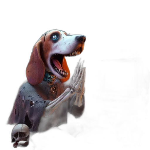 creature, animal, robot, staff transparent PNG cut-out