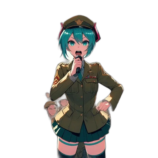 staff, weapon, jacket, robot transparent PNG cut-out