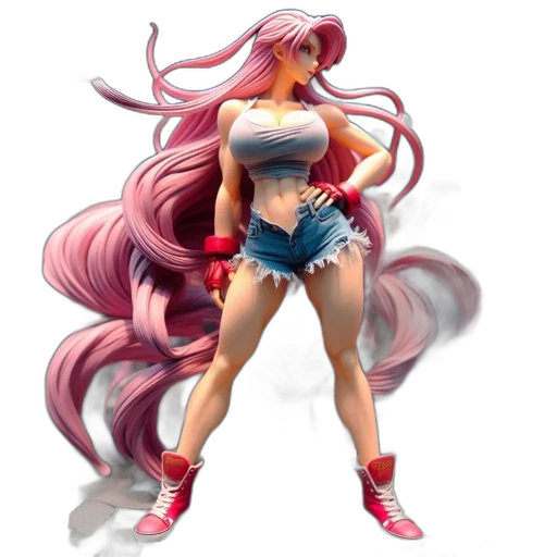 concept art, 3d render, fantasy art, anime transparent PNG cut-out