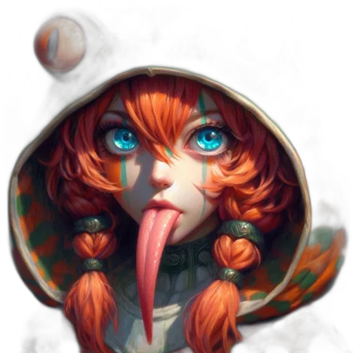 face, staff, creature, mask transparent PNG cut-out