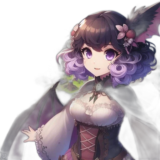 crown, staff, dress, flower transparent PNG cut-out