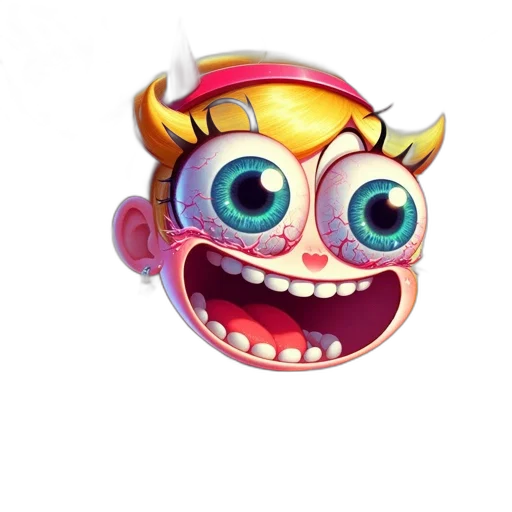 mask, face, staff, creature transparent PNG cut-out