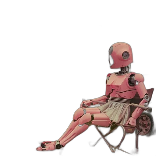 robot, furniture, mask, dress transparent PNG cut-out