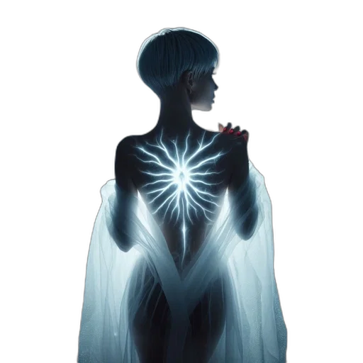 dress, robot, creature, jewelry transparent PNG cut-out