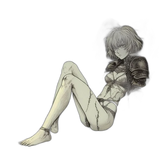 robot, weapon, jacket, sword transparent PNG cut-out
