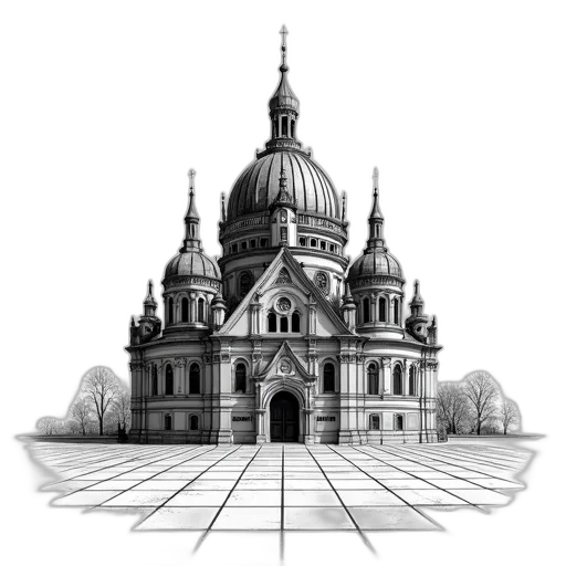 building, crown, staff, furniture transparent PNG cut-out