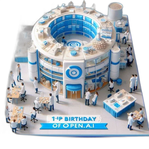 building, 3d render, illustration, features transparent PNG cut-out