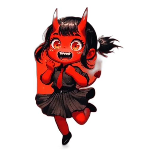 creature, dragon, mask, staff transparent PNG cut-out