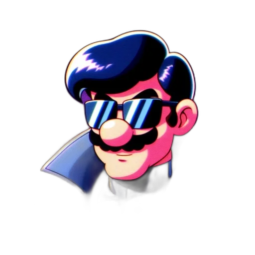 hat, face, staff, jacket transparent PNG cut-out