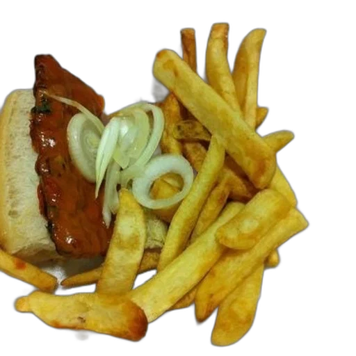 food, crown, robot, 3d render transparent PNG cut-out